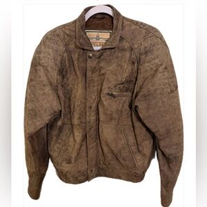 Chelsea London Vintage Men’s Brown Leather Jacket Size S